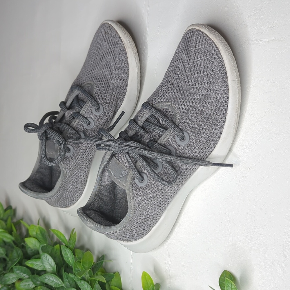 Allbird Trail Runners wool sneaker women's 6 gray